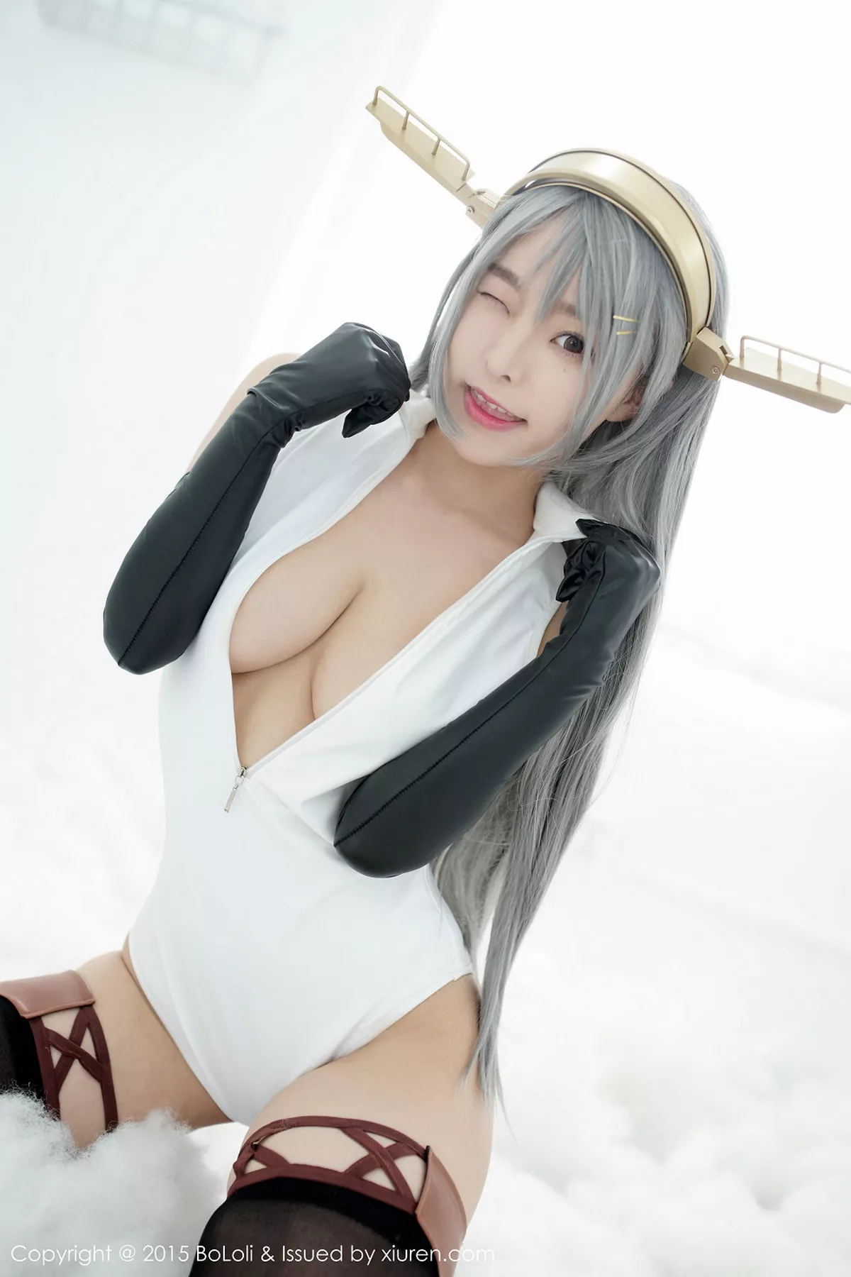 秀人集.com_[BoLoli波萝社]Vol.034_嫩模柳侑绮COSPLAY开胸泳衣版性感写真70P
