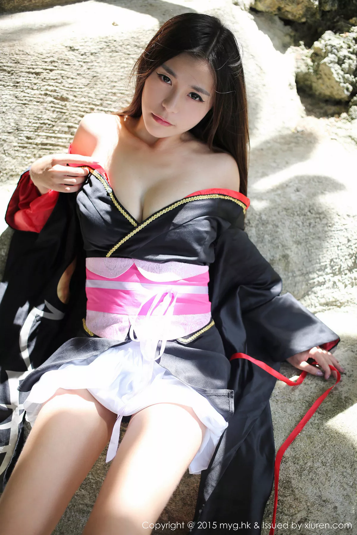 秀人集.com_[MyGirl美媛馆]Vol.136_嫩模Moa小姐菲律宾长滩旅拍日本和服秀完美曲线写真61P