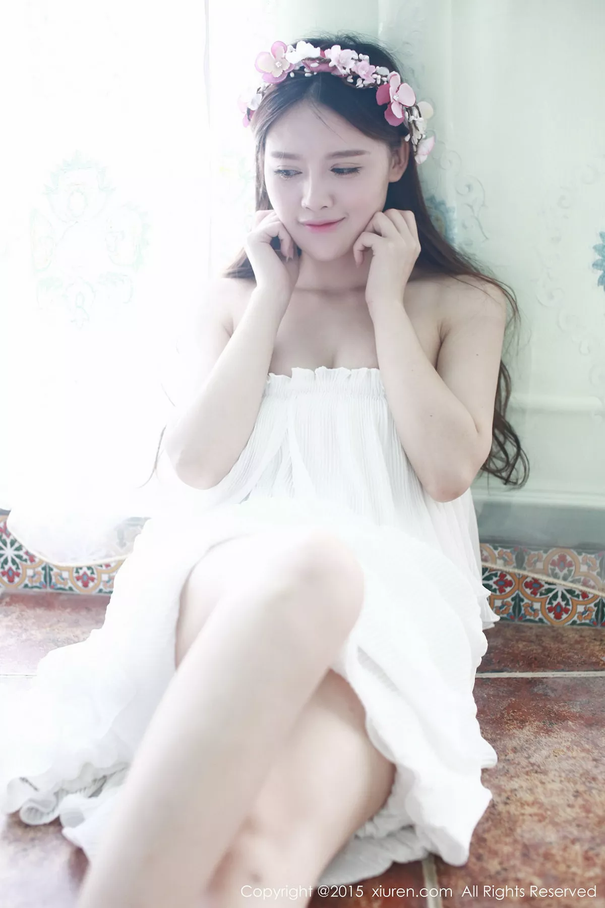 秀人集.com_[XiuRen秀人网]No.376_嫩模高溜MilkCat清新白嫩连身裙+性感爆乳装写真120P