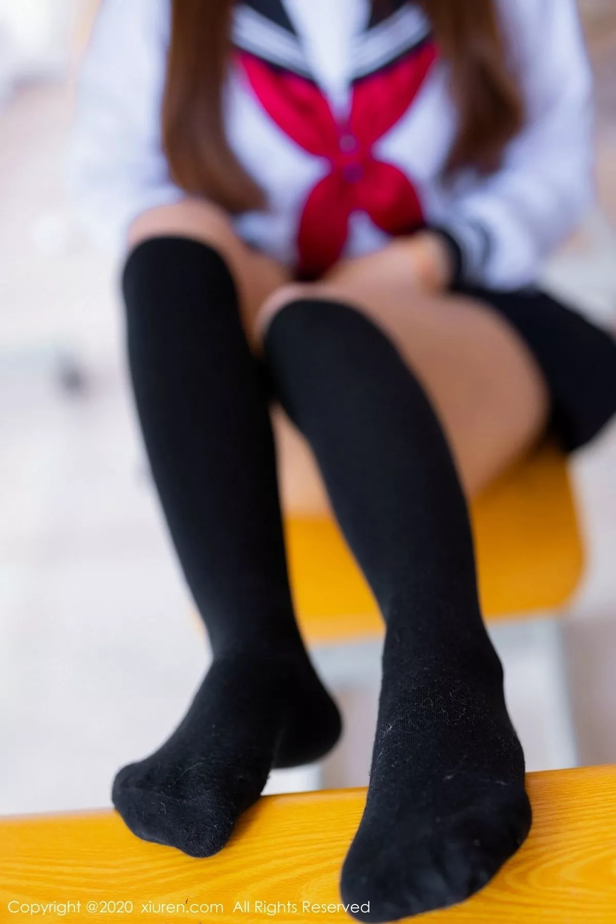 秀人集.com_[XiuRen秀人网]No.2196_嫩模团团子_una经典JK制服配黑色丁字裤秀翘臀撩人诱惑写真59P