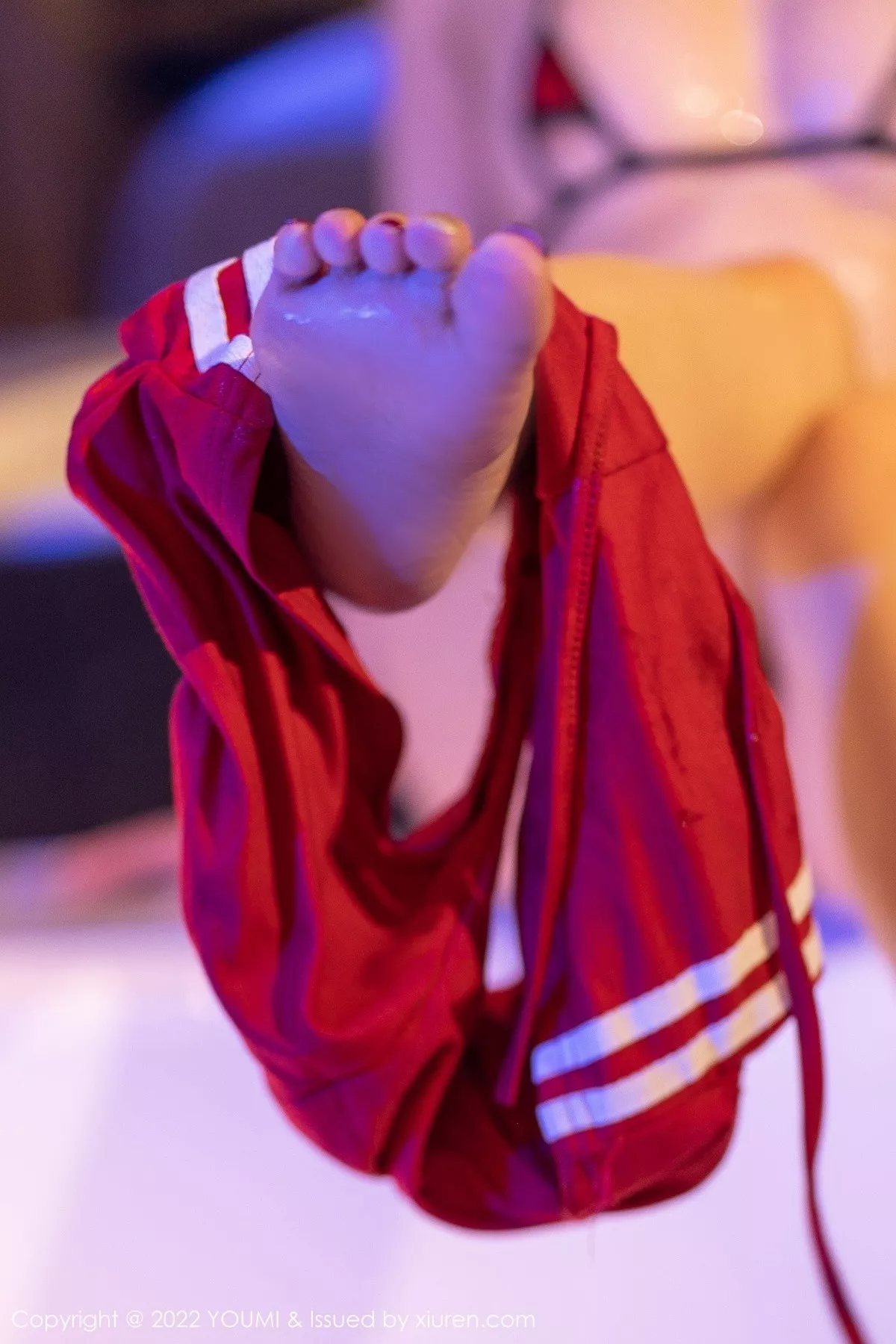 秀人集.com_[YouMi尤蜜荟]Vol.836_模特张思允Nice私房浴室脱性感红色运动服秀丰满身材诱惑写真95P