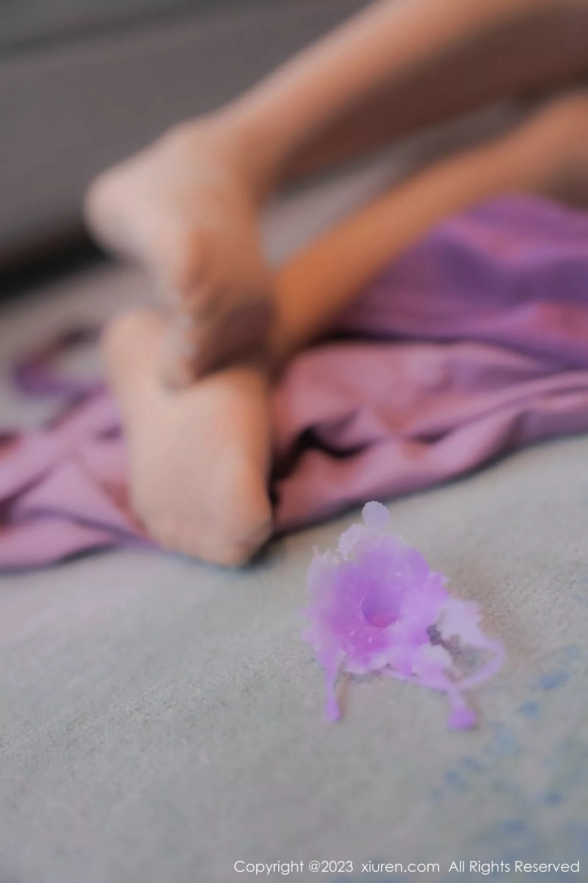 秀人集.com_[XiuRen秀人网]No.6462_模特江真真半脱紫色连衣长裙露性感白色蕾丝内衣迷人诱惑写真100P