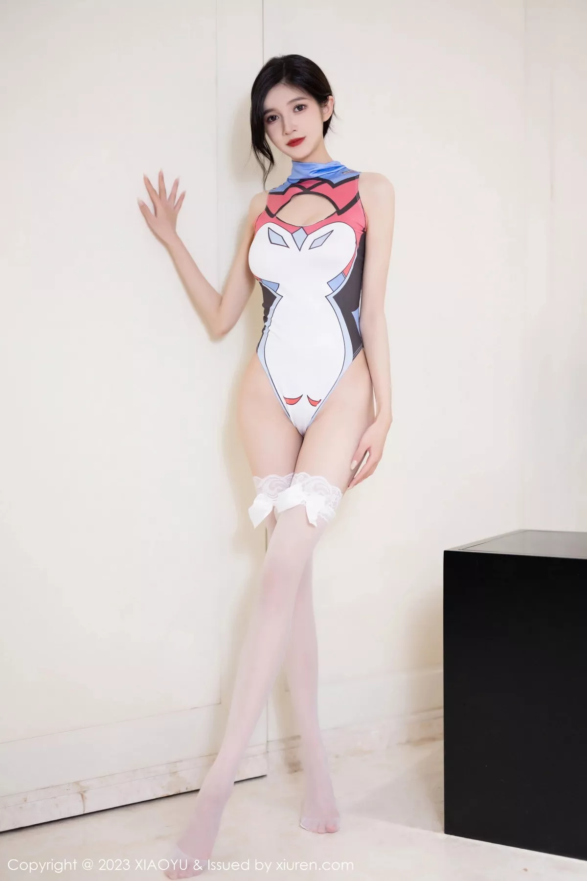 秀人集.com_[XiaoYu画语界]Vol.1159_模特程程程性感黑色连衣短裙配黑丝吊袜秀苗条曼妙身姿诱惑写真96P