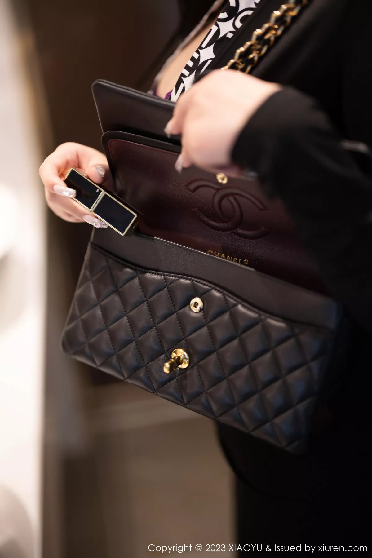 秀人集.com_[XiaoYu画语界]Vol.1160_女神杨晨晨Yome性感黑色连衣短裙露紫色蕾丝内衣完美诱惑写真92P