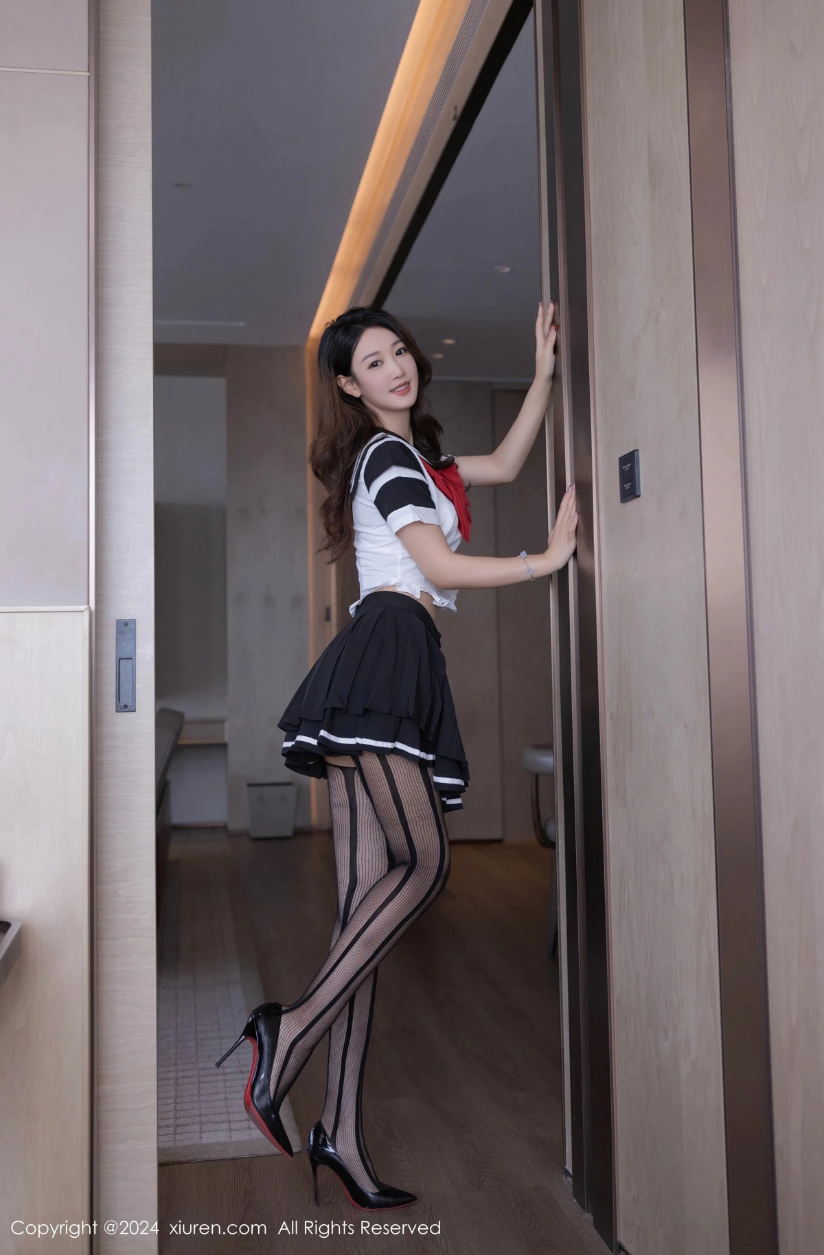 秀人集.com_[XiuRen秀人网]No.8287_模特唐安琪私房性感白色内衣配黑丝吊袜秀曼妙身姿惹火诱惑写真80P