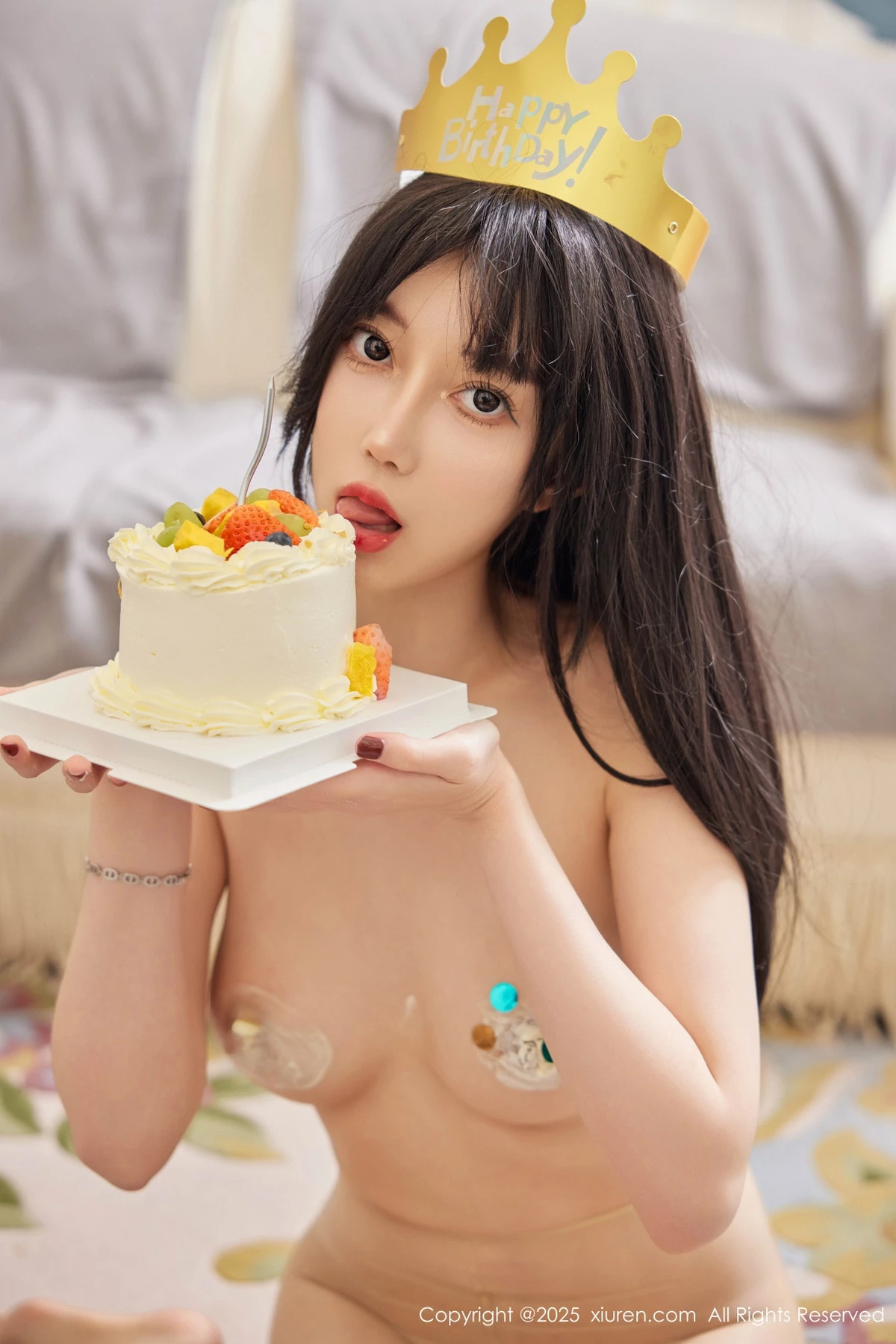 秀人集.com_[XiuRen秀人网]No.9864_模特玥儿玥er性感蓝色连衣短裙配超薄肉丝秀曼妙身材诱惑写真82P