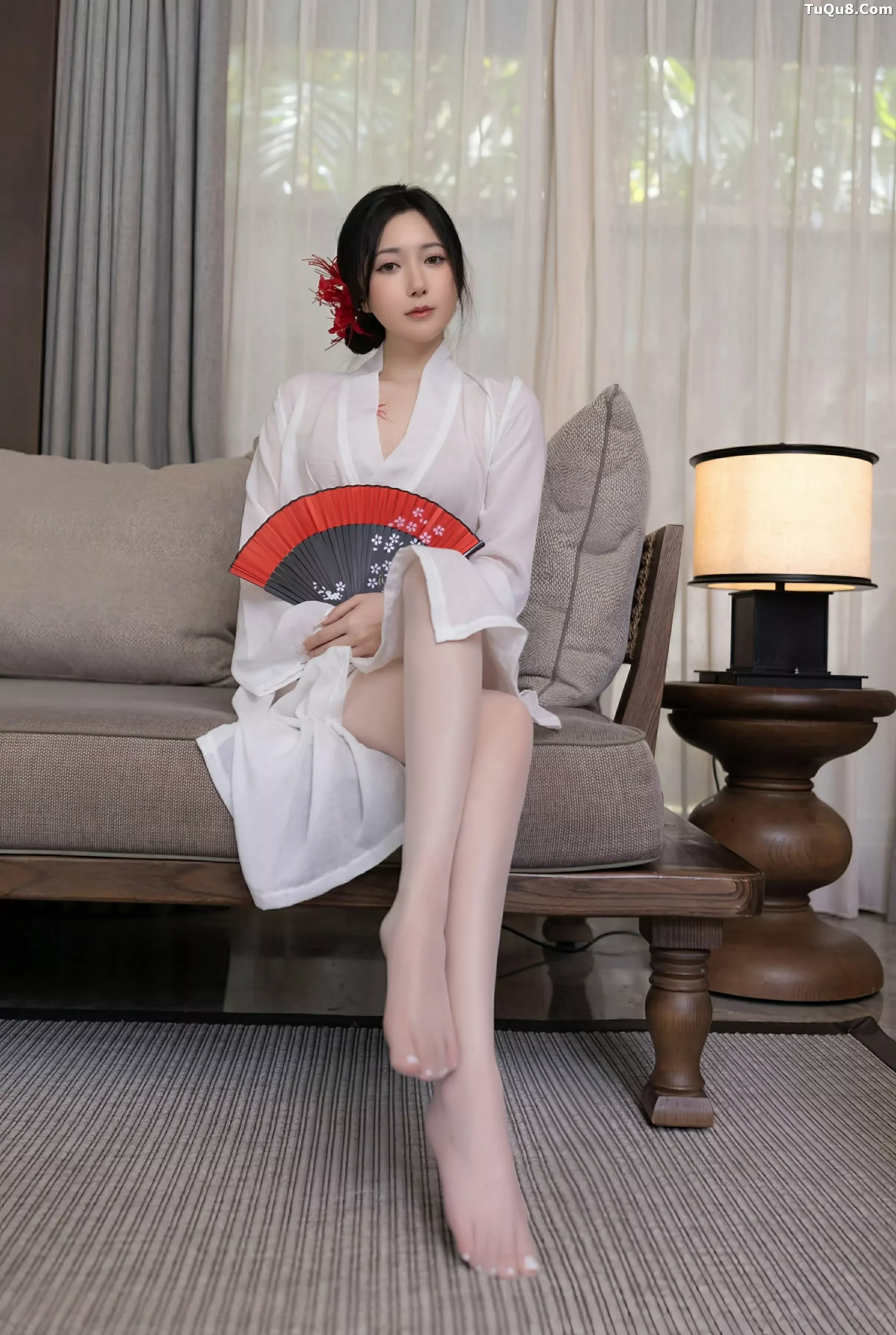 秀人集.com_[XiuRen秀人网]No.10514_模特鱼子酱Fish性感白色薄透服饰配白色丝袜秀曼妙身材诱惑写真80P