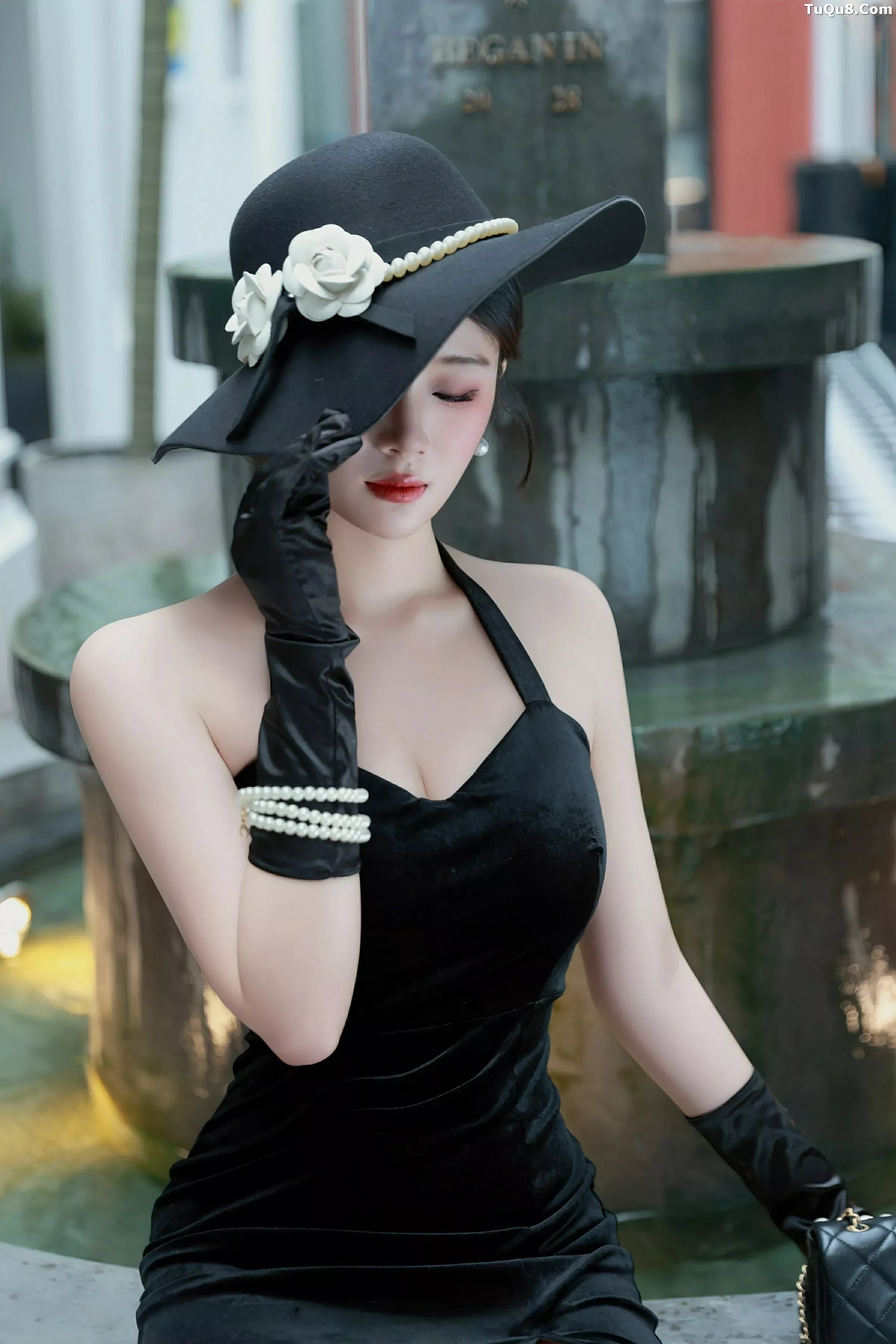 秀人集.com_[XiuRen秀人网]No.10509_模特南乔性感黑色连衣裙+紫色情趣内衣秀柔美身姿撩人诱惑写真89P