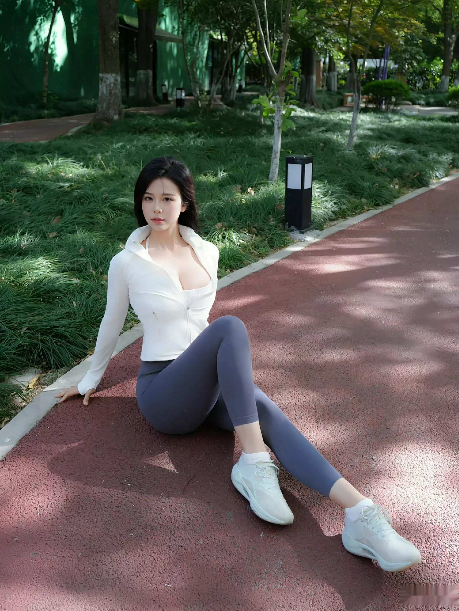 秀人集.com_[XiuRen秀人网]No.10595_模特玫瑰我爱你性感白蓝瑜伽运动服紧身秀凹凸身材惹火诱惑写真81P