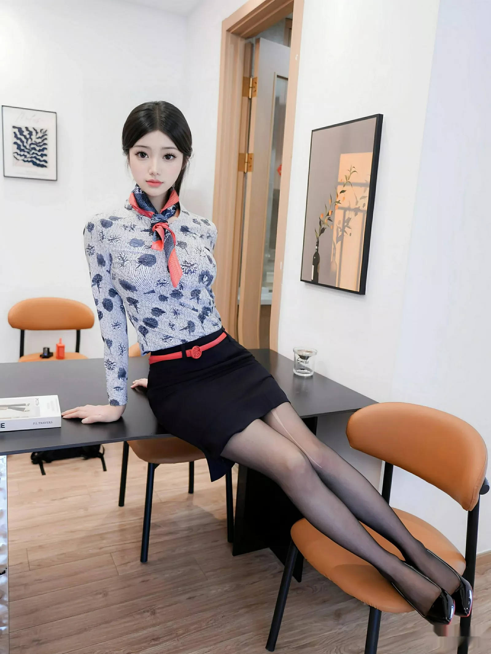 秀人集.com_[XiuRen秀人网]No.10579_模特琉璃ww性感空姐制服配超薄无内黑丝秀凹凸身材撩人诱惑写真79P