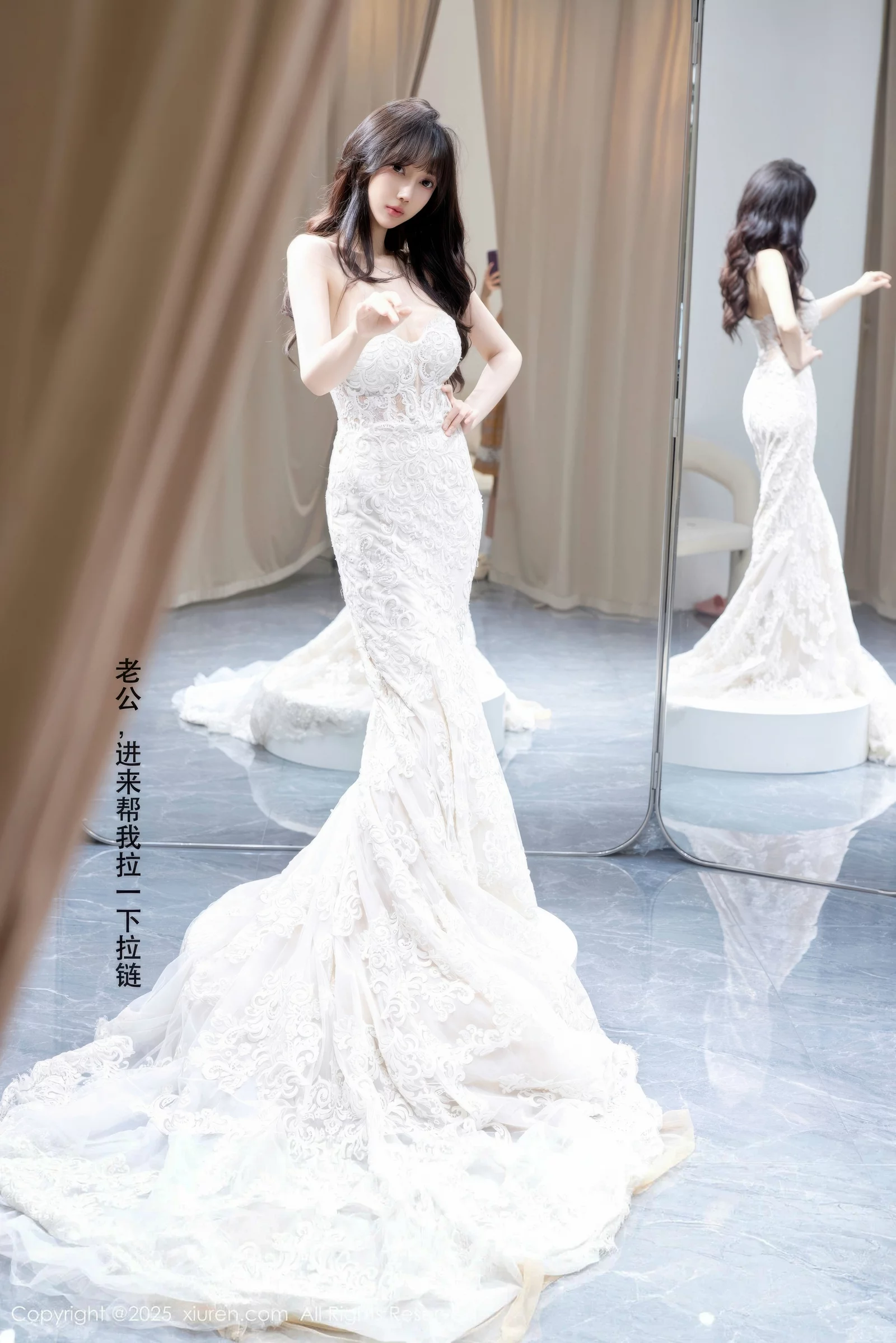 秀人集.com_[XiuRen秀人网]No.10663_模特玥儿玥er私房性感白色婚纱礼裙秀完美身材迷人诱惑写真58P