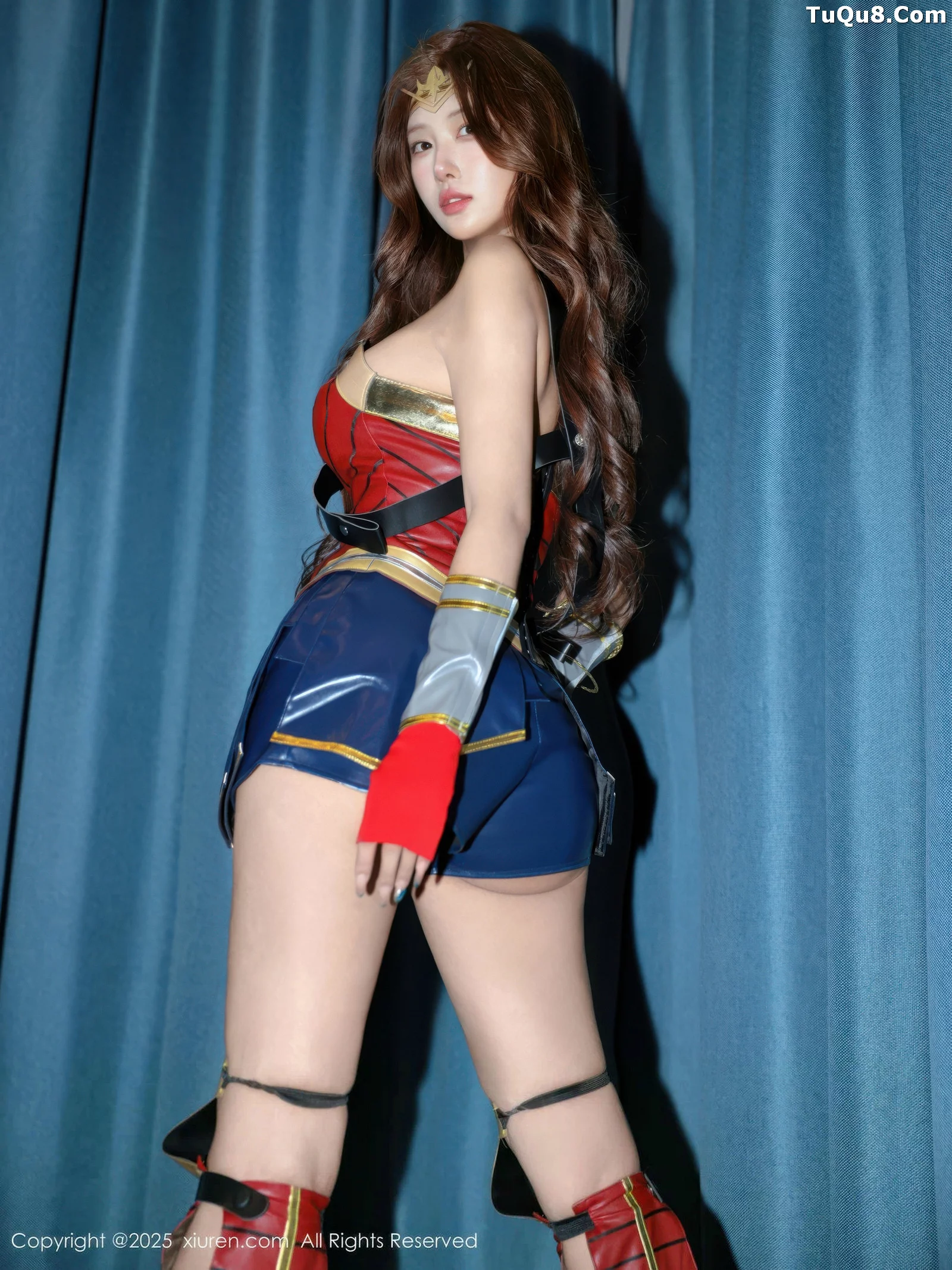 秀人集.com_[XiuRen秀人网]No.10710_模特金允希Yuki性感Cos神奇女侠服饰秀完美身材迷人诱惑写真80P